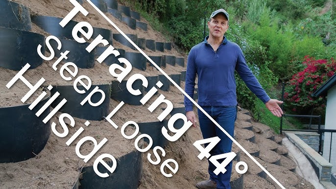 How to Prep Your Steep Slope for the Dirt Locker Hillside Terracing and  Erosion Control System 