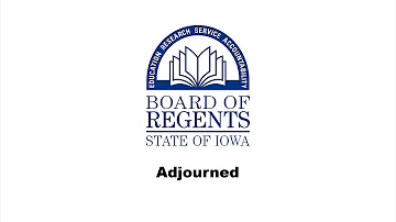 Iowa Board of Regents Meeting April 1st, 2020