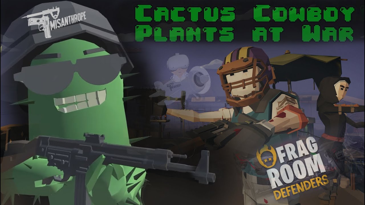 CactusCowBoy:Plants at War(and fully loaded) / Fragroom Defenders / Новые бесплатные шедевры в Steam