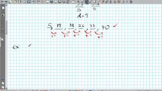 Finding the arithmetic sequence arithmetic means.wmv