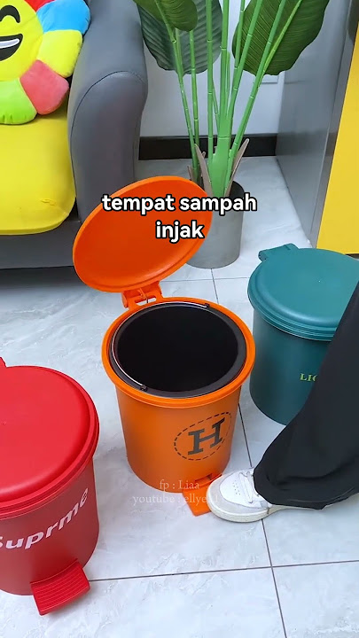 Tong Sampah Injak #shopeeaffiliate #homedecor #newjeans #hometips