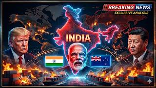 India New Zealand FTA Deal Explained 🔥 America Shocked?  | India Trade War Strategy