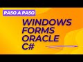 🔰 Mi Primer Windows Forms con C# y conexión a BBDD Oracle SQL 🚀