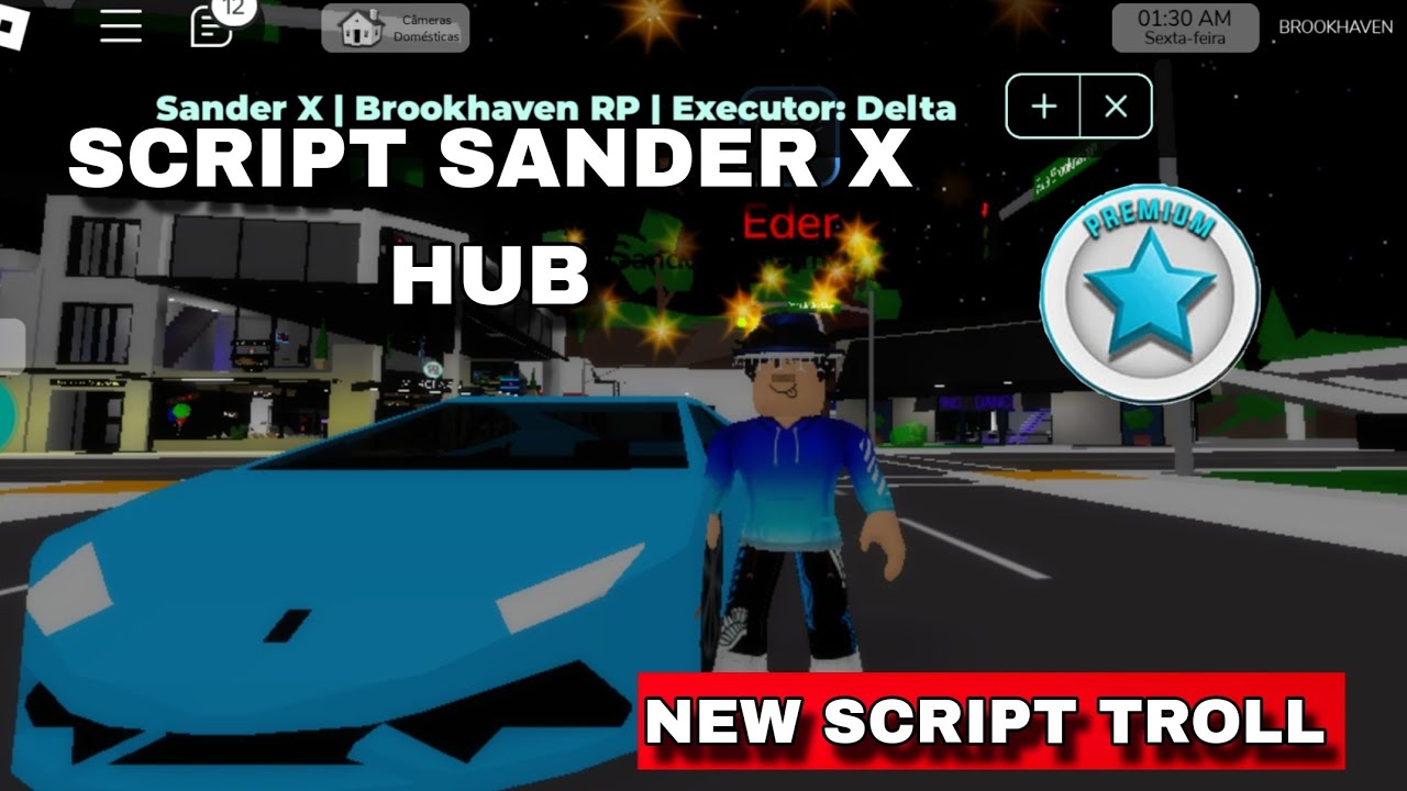 SCRIPT SANDER X HUB NEW TROLL SCRIPT - YouTube