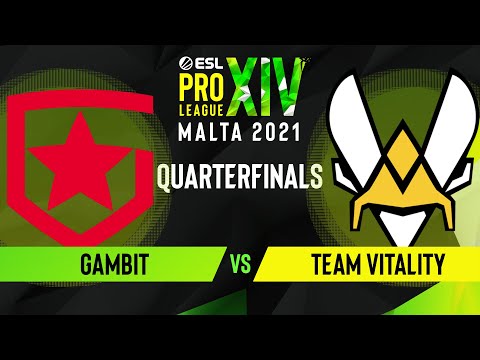 CS:GO - Gambit vs. Team Vitality [Inferno] Map 1 - ESL Pro League Season 14 - Quarterfinals