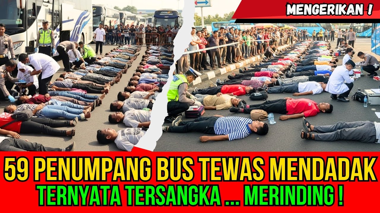 mengerikan ! 59 Penumpang Tewas Serentak di Dalam Bus! Misterinya Bikin Merinding!