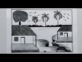 Beautiful house drawing video | house drawing banana sikhayen | house drawing 