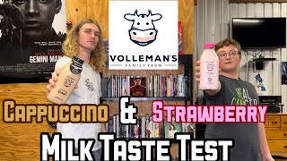 Volleman’s Cappuccino AND Strawberry Milk taste test (ft. Conner Galyean)