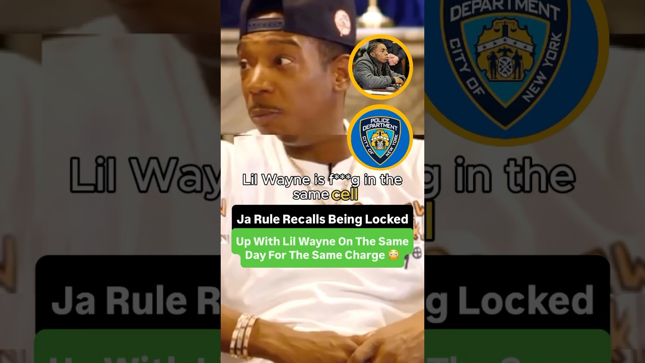 Ja Rule Recalls Being Locked Up With Lil Wayne On The Same Day For The Same Charge 😳