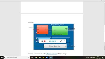FPGA Implementation of distance Measurement with Ultrasonic Sensor9886387806