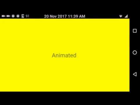 Demo] change Background Color using Animation || React native animation  Tutorials for beginners - YouTube