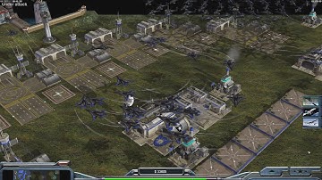 USA Super Weapon $10k - Command & Conquer Generals Zero Hour - 1 vs 5 HARD Random Gameplay