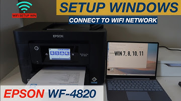 Epson WorkForce WF-4820 Setup windows Laptop / PC