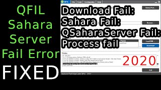 QPST Sahara Fail Error FIXED | QPST Tool Sahara Server Fail Error | Fix QFIL Tool Sahara Fail Error