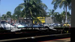 Plane crash in California parking lot kills five people