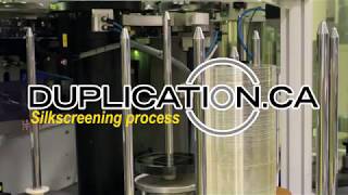 Silkscreen tour at Duplication.ca