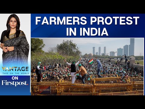 Indian Farmers Stage Protest for Better Compensation for Land 