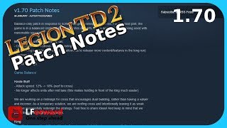 Legion TD 2 Patch Notes: 1.70