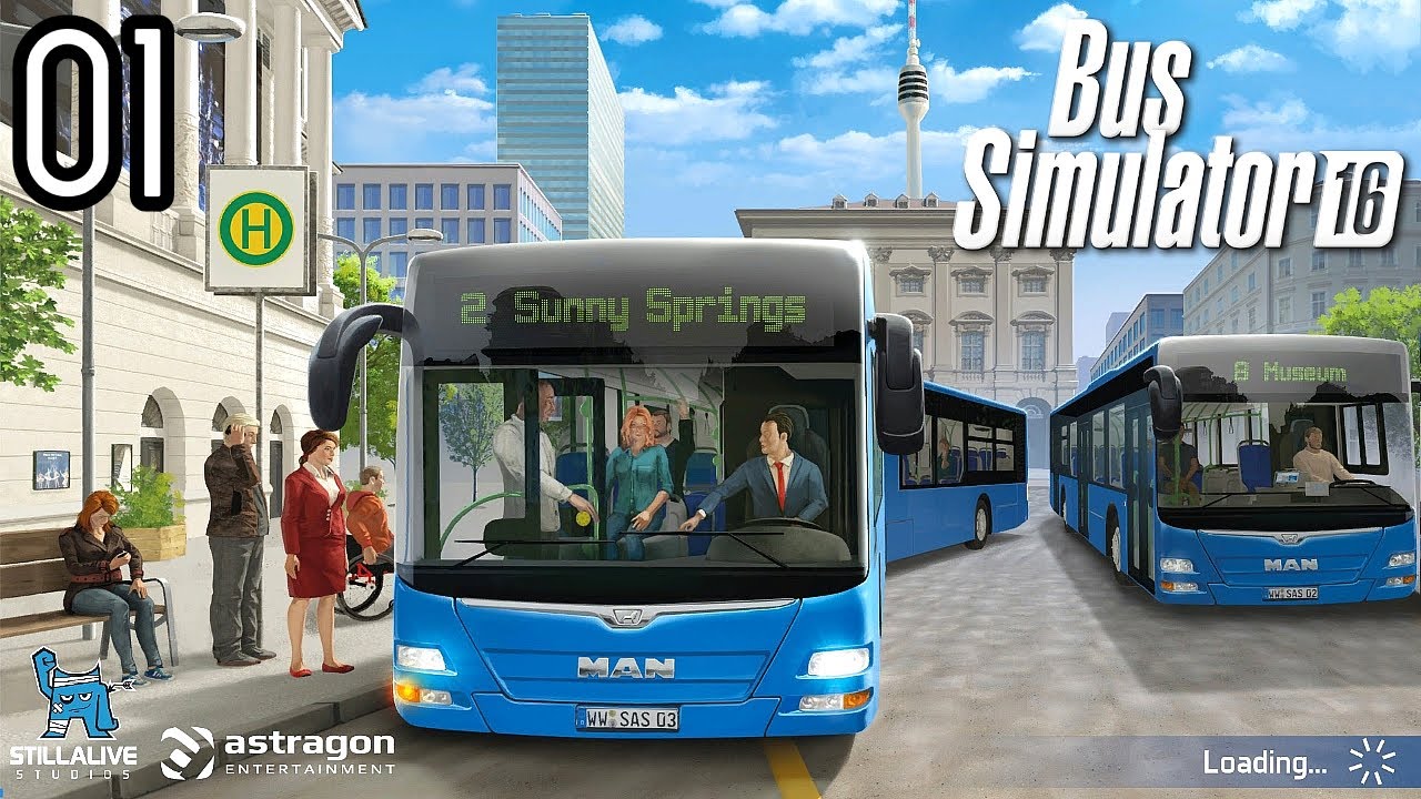 BUS SIMULATOR 16 | 2020 Gameplay | PART 1 | (PC ULTRA SETTINGS 1080p 60fps)