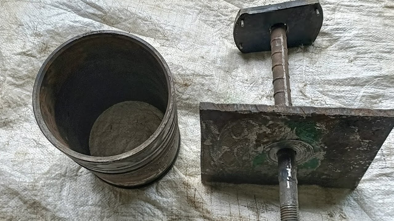 DIY Cylinder Liner Puller For Single Cylinder 24 hp Engine. - YouTube