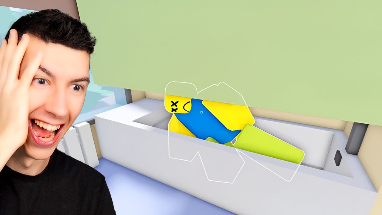 Trouver des CACHETTES IMPOSSIBLES pour Cacher Un Corps Roblox...