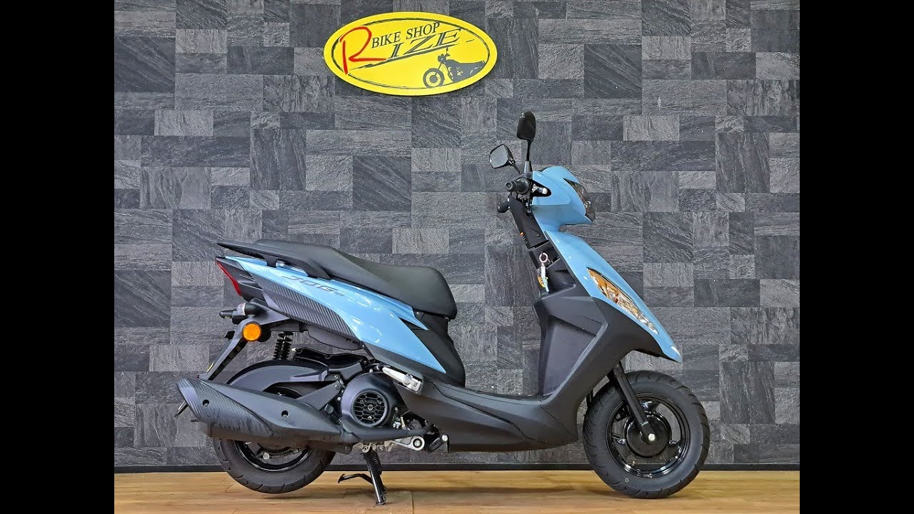 ヤマハ ジョグ125 YAMAHA JOG125 ダルブルーソリッド 2410Km - YouTube