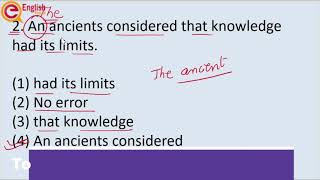 Famous Common Errors in English | Objective English Grammar | English Point Net Worth