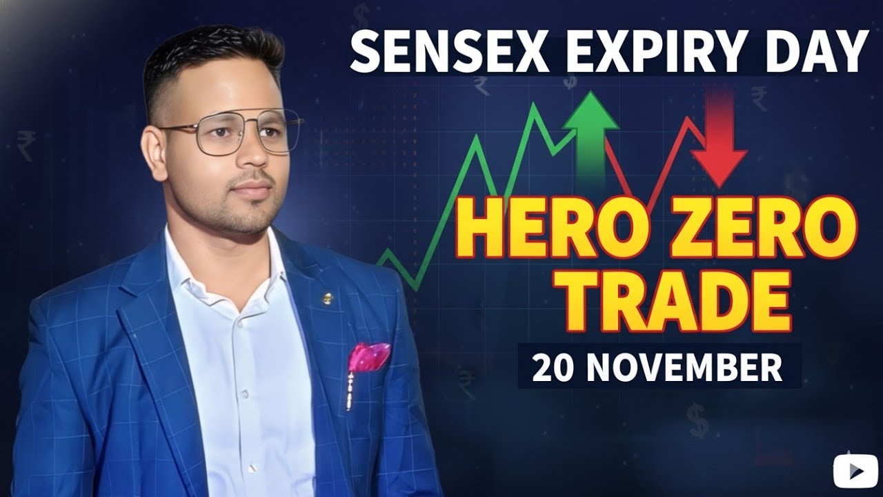 Nifty Prediction & Sensex Analysis For Tomorrow || 20 // 11 // 2025 Hero Zero Trade 