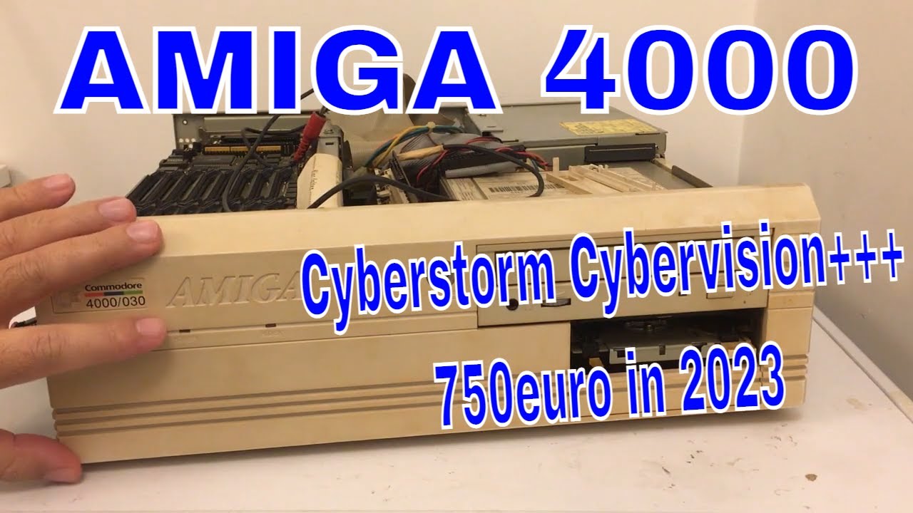 AMIGA 4000 with Cyberstorm Cybervision+++ 750euro in 2023