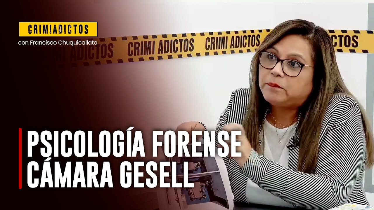 Así funciona la «cámara Gesell» | Crimiadictos | Entrevista a Patricia Ruiz Cruz, psicóloga forense