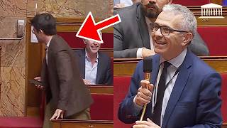 Foudroyé À 2 Reprises Ce Député Lfi Quitte Lhémicycle, Son Adversaire Se Marre