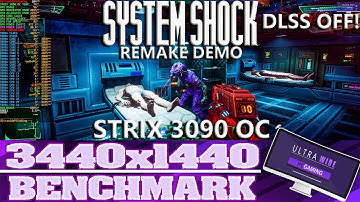 System Shock Remake Demo | Benchmark/Gameplay | Strix 3090 OC | x5900 | Ultrawide 3440x1440
