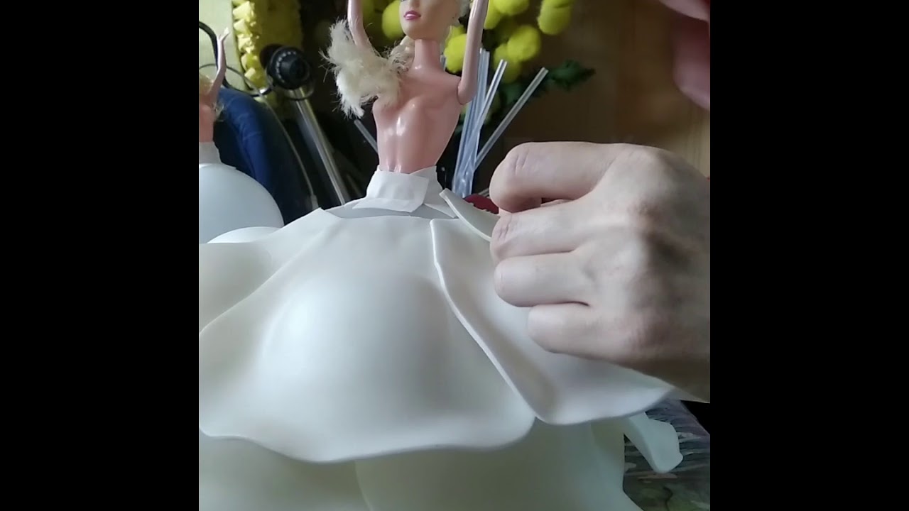 Кукла светильник из изолона