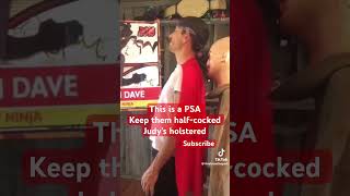 PSA on the Half-cocked Judy #weapons #martialarts #selfdefensetutorial #fight #fighting #youtube
