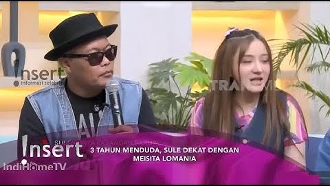 SUDAH 6 BULAN, DIAM DIAM SULE JALIN CINTA DGN MEISITA LOMANIA SINDEN CANTIK DARI JAWA ~ Gosip Artis