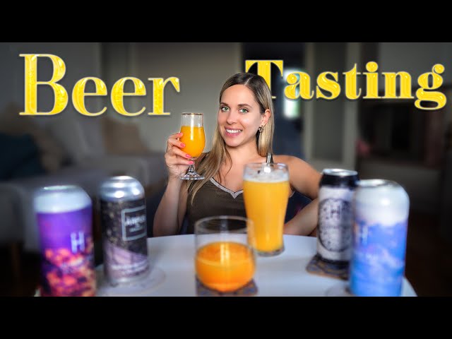 ASMR craft Beer Tasting, Show and tell 🍺