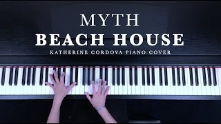 Beach House - Myth (HQ piano cover) видео