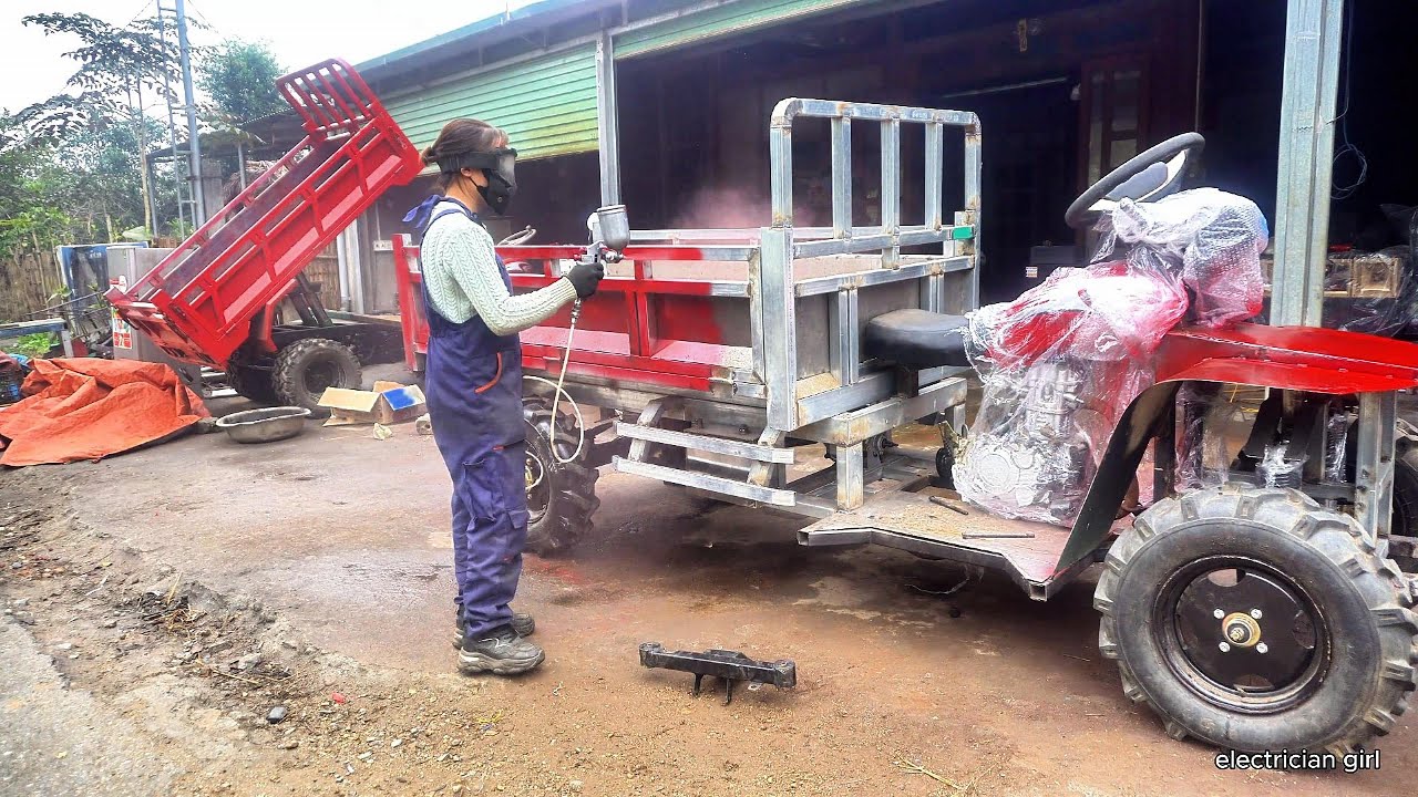 Full video on repair and restoration of old parts to build an off-road vehicle.