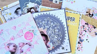 Project Share | Scrapbook Layouts | Jan – Mar 2020