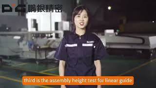 how to test the accuracy of linear guide