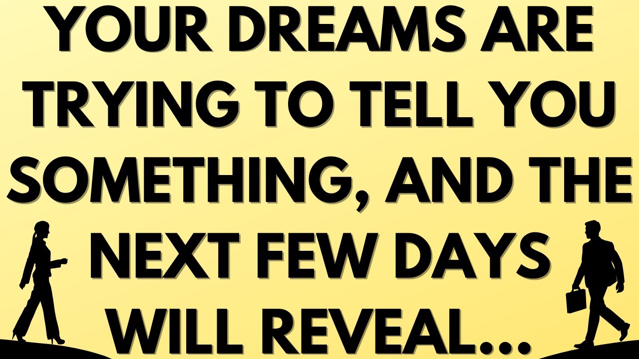 💌 Your dreams are trying to tell you something, and the next few days