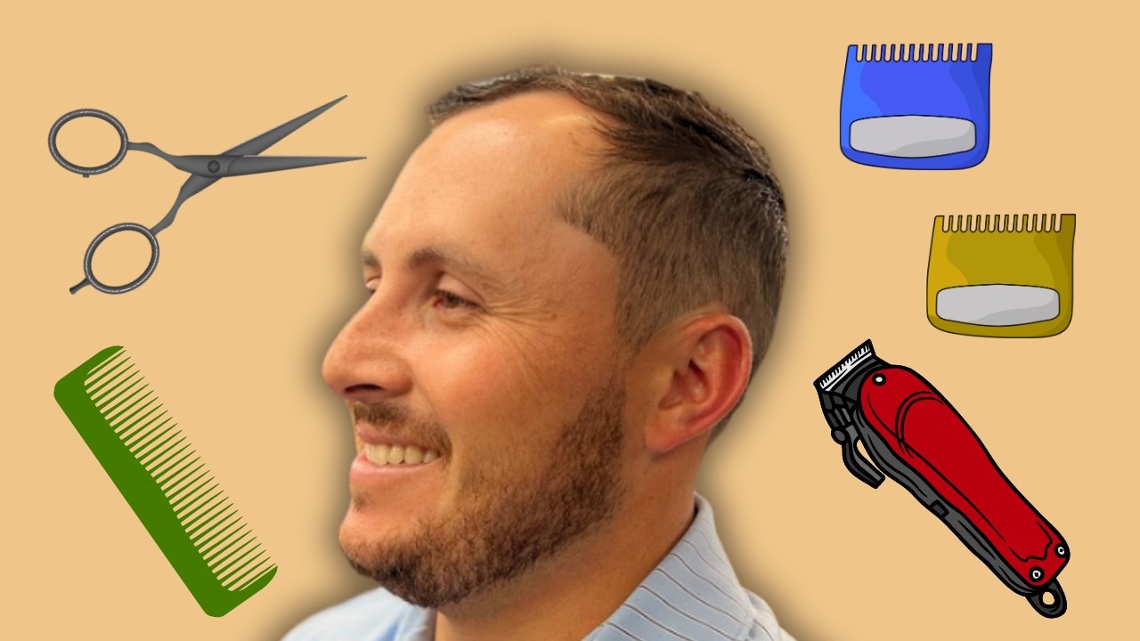 Базовая мужская стрижка | Пошаговое руководство
