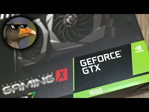 ГУСЬ ПРИОБРЁЛ MSI GTX 1650 GAMING X! ОБЗОР, СРАВНЕНИЕ с GTX 960 + ТЕСТ в 6 ИГРАХ