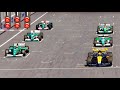 McLaren F1 2023 (Lando Norris) vs All Jaguar F1 Cars (2000-2004) - Silverstone GP