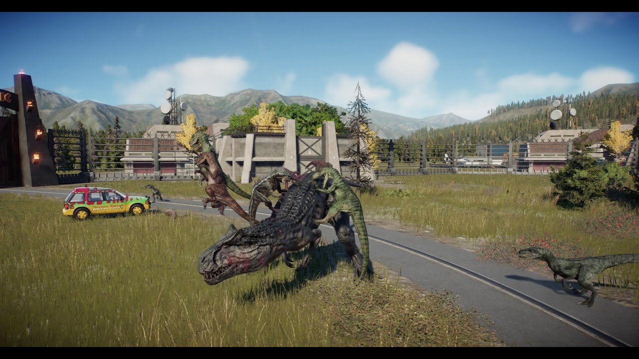 Jurassic World Evolution 2 | Special Skin Battle Royale - YouTube