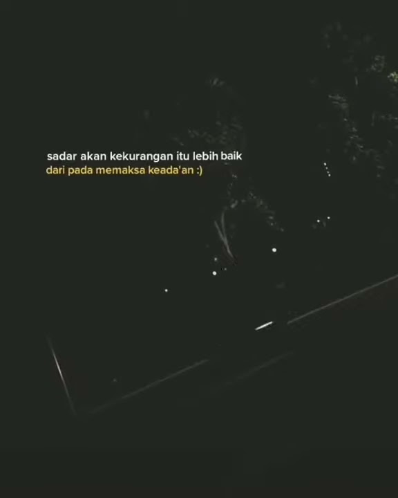 kesadaran diri (story wa)