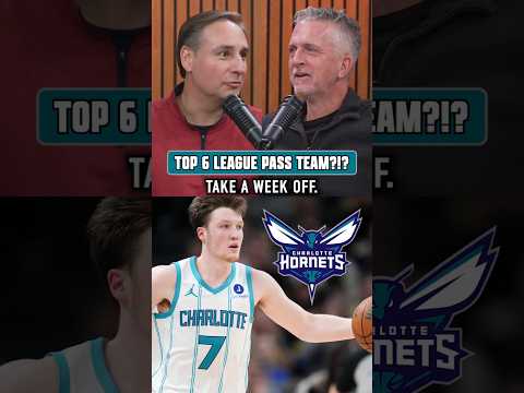 Bill selects the Charlotte Hornets sixth in the League Pass rankings, and Zach is in disbelief 😂