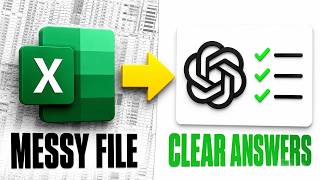 The 8-Line ChatGPT Prompt That Analyses Any Excel Sheet (No Formulas)