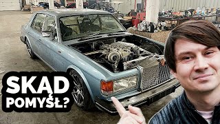 Projekt Rolls Royce do DRIFTU by @dzony997 - KULISY BUDOWY! | radzio FLAT OUT