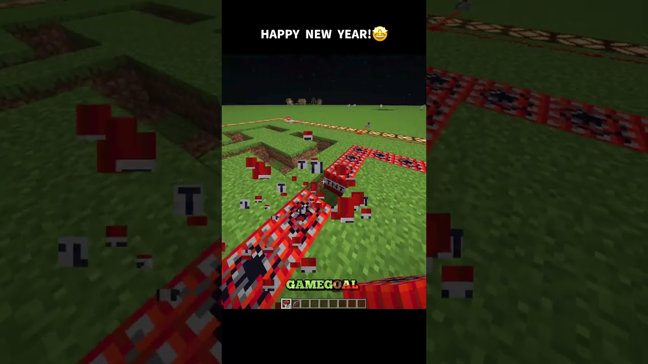 Minecraft Happy New Year!🤩